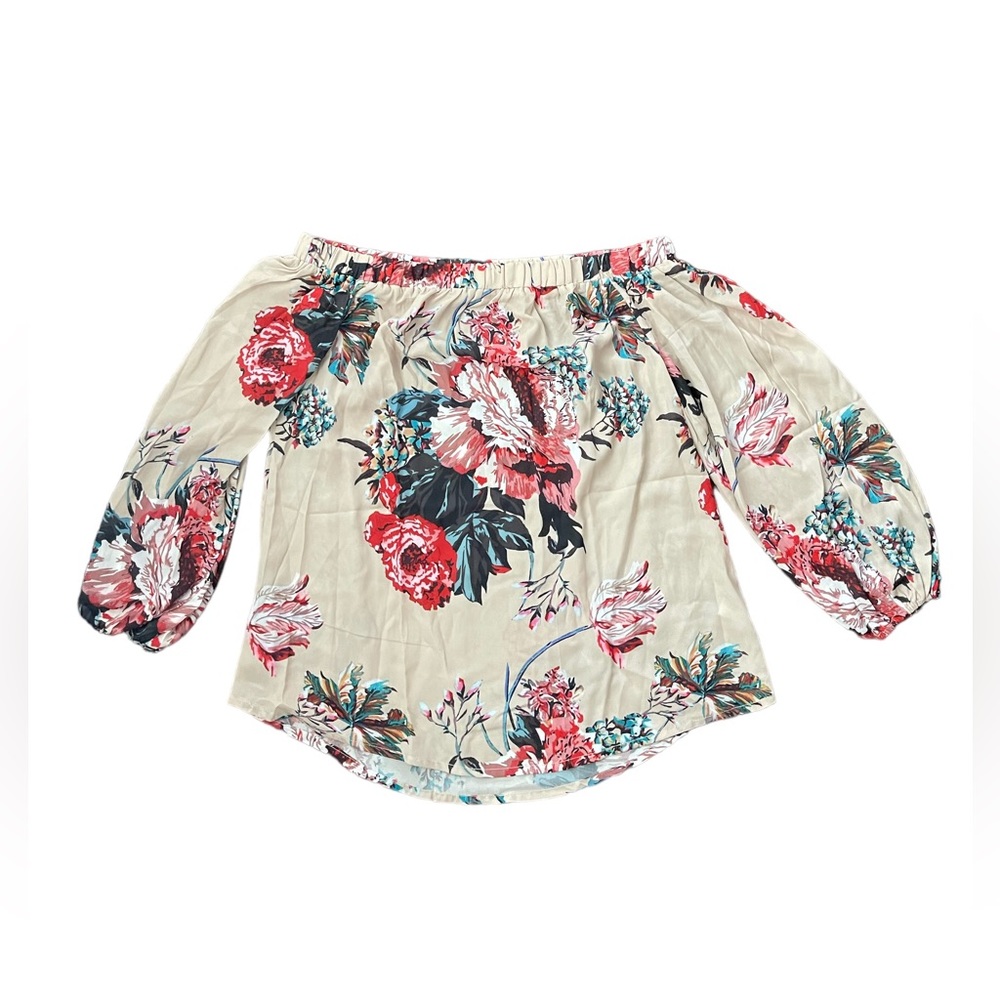AMAZON FLOWY OFF SHOULDER TOP